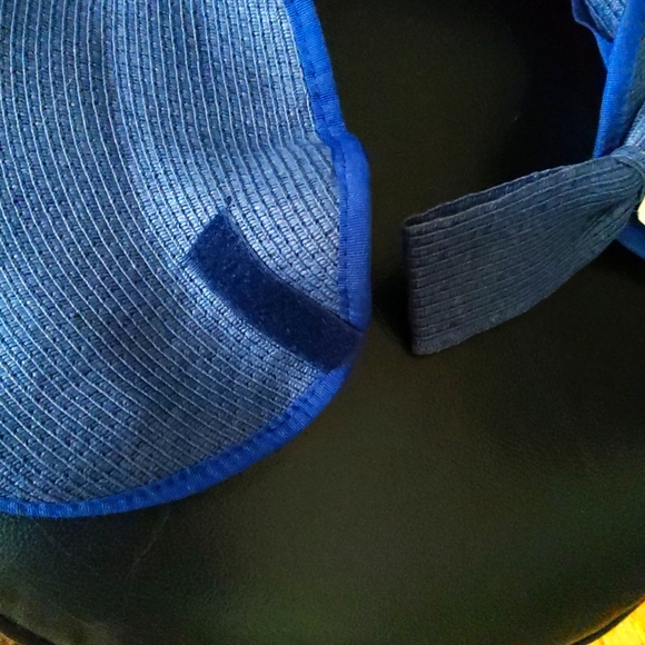💥NEW💥Blue Visor Sun Hat with Bow in Back. - Picture 4 of 4